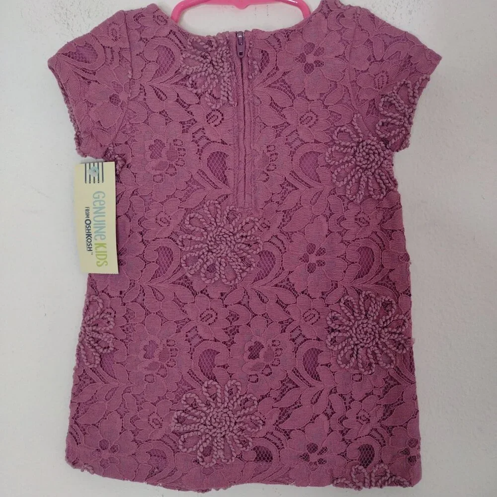 NWT Genuine Kids Baby Violet Dress Size 12M